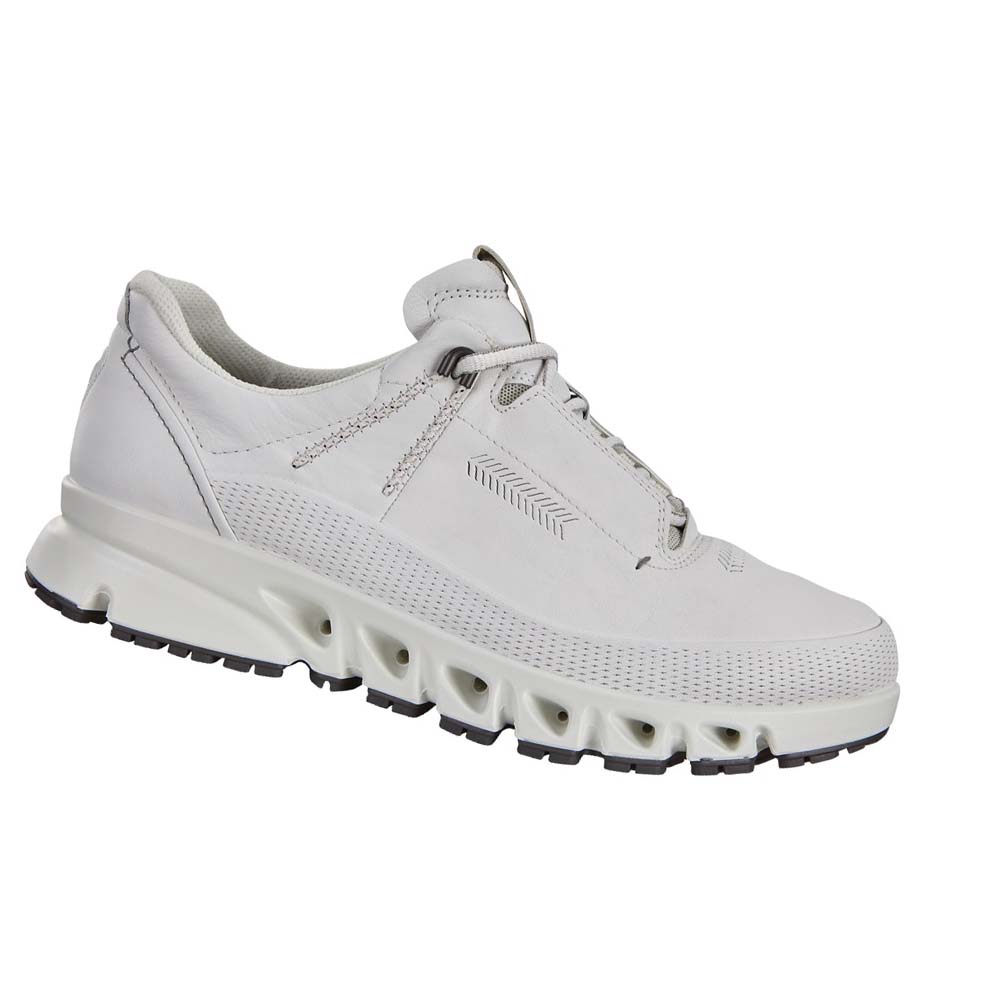 Men\'s Ecco Multi-vent Outdoor Sneakers White | USA 620JPQ